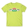 Almazöld Jóbarátok férfi rövid ujjú póló - Central Perk Logo