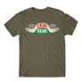 Cink Jóbarátok férfi rövid ujjú póló - Central Perk Logo