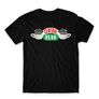Kép 10/25 - Fekete Jóbarátok férfi rövid ujjú póló - Central Perk Logo