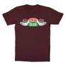 Bordó Jóbarátok gyerek rövid ujjú póló - Central Perk Logo