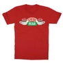 Kép 9/14 - Piros Jóbarátok gyerek rövid ujjú póló - Central Perk Logo