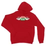 Piros Jóbarátok unisex kapucnis pulóver - Central Perk Logo
