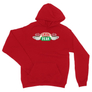 Kép 5/14 - Piros Jóbarátok unisex kapucnis pulóver - Central Perk Logo