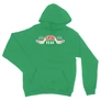 Zöld Jóbarátok unisex kapucnis pulóver - Central Perk Logo