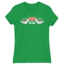 Zöld Jóbarátok női rövid ujjú póló - Central Perk Logo