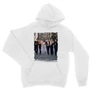 Fehér Jóbarátok unisex kapucnis pulóver - Friends Poster