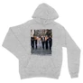 Sportszürke Jóbarátok unisex kapucnis pulóver - Friends Poster