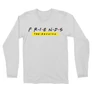 Fehér Jóbarátok férfi hosszú ujjú póló - Friends Reunion Logo