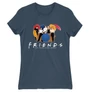 Denim Jóbarátok női rövid ujjú póló - Friends Team