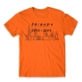 Kép 14/25 - Narancs Jóbarátok férfi rövid ujjú póló - Friends city