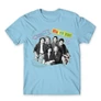Világoskék Jóbarátok férfi rövid ujjú póló - How you doin? - Team