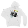 Fehér Jóbarátok unisex kapucnis pulóver - How you doin? - Team