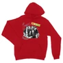 Piros Jóbarátok unisex kapucnis pulóver - How you doin? - Team