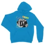 Zafírkék Jóbarátok unisex kapucnis pulóver - How you doin? - Team