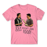 Kép 24/25 - Világos rózsaszín Jóbarátok férfi rövid ujjú póló - Joey doesn't share food