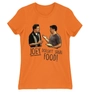Kép 11/22 - Narancs Jóbarátok női rövid ujjú póló - Joey doesn't share food