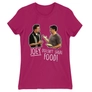 Kép 12/22 - Pink Jóbarátok női rövid ujjú póló - Joey doesn't share food