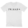 Kép 2/12 - Fehér Jóbarátok férfi V-nyakú póló - Friends Logo
