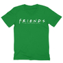 Kép 11/12 - Zöld Jóbarátok férfi V-nyakú póló - Friends Logo
