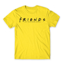 Kép 8/25 - Citromsárga Jóbarátok férfi rövid ujjú póló - Friends Logo