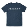 Denim Jóbarátok férfi rövid ujjú póló - Friends Logo
