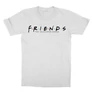 Fehér Jóbarátok gyerek rövid ujjú póló - Friends Logo