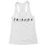 Fehér Jóbarátok női trikó - Friends Logo