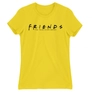 Kép 5/22 - Citromsárga Jóbarátok női rövid ujjú póló - Friends Logo