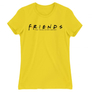 Kép 5/22 - Citromsárga Jóbarátok női rövid ujjú póló - Friends Logo