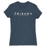 Denim Jóbarátok női rövid ujjú póló - Friends Logo