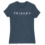 Kép 6/22 - Denim Jóbarátok női rövid ujjú póló - Friends Logo
