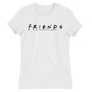 Kép 7/22 - Fehér Jóbarátok női rövid ujjú póló - Friends Logo