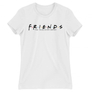 Kép 7/22 - Fehér Jóbarátok női rövid ujjú póló - Friends Logo