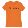 Kép 9/22 - Narancs Jóbarátok női rövid ujjú póló - Friends Logo