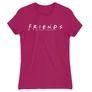 Pink Jóbarátok női rövid ujjú póló - Friends Logo