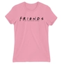 Kép 20/22 - Világos rózsaszín Jóbarátok női rövid ujjú póló - Friends Logo