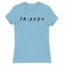 Kép 18/22 - Világoskék Jóbarátok női rövid ujjú póló - Friends Logo