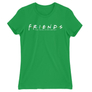 Kép 21/22 - Zöld Jóbarátok női rövid ujjú póló - Friends Logo