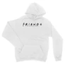 Fehér Jóbarátok unisex kapucnis pulóver - Friends Logo