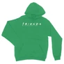 Zöld Jóbarátok unisex kapucnis pulóver - Friends Logo