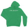 Kép 14/14 - Zöld Jóbarátok unisex kapucnis pulóver - Friends Logo