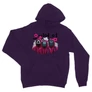 Sötétlila Nyerd meg az életed unisex kapucnis pulóver - Squid Game guard