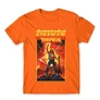 Narancs Stranger Things férfi rövid ujjú póló - Eddie Munson Poster
