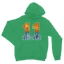 Zöld Stranger Things unisex kapucnis pulóver - Eleven Numbers