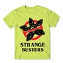 Almazöld Stranger Things férfi rövid ujjú póló - Strange Busters
