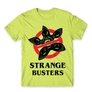 Kép 3/24 - Almazöld Stranger Things férfi rövid ujjú póló - Strange Busters