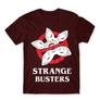 Kép 5/24 - Bordó Stranger Things férfi rövid ujjú póló - Strange Busters