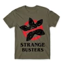 Cink Stranger Things férfi rövid ujjú póló - Strange Busters