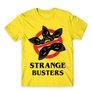 Kép 7/24 - Citromsárga Stranger Things férfi rövid ujjú póló - Strange Busters