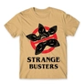 Kép 10/24 - Homok Stranger Things férfi rövid ujjú póló - Strange Busters